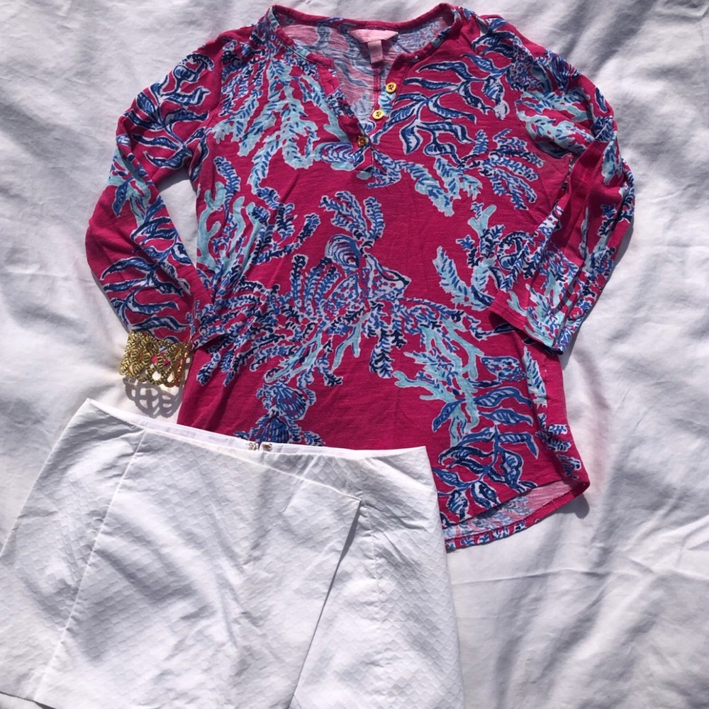 Lilly Pulitzer Quarter Sleeve Top